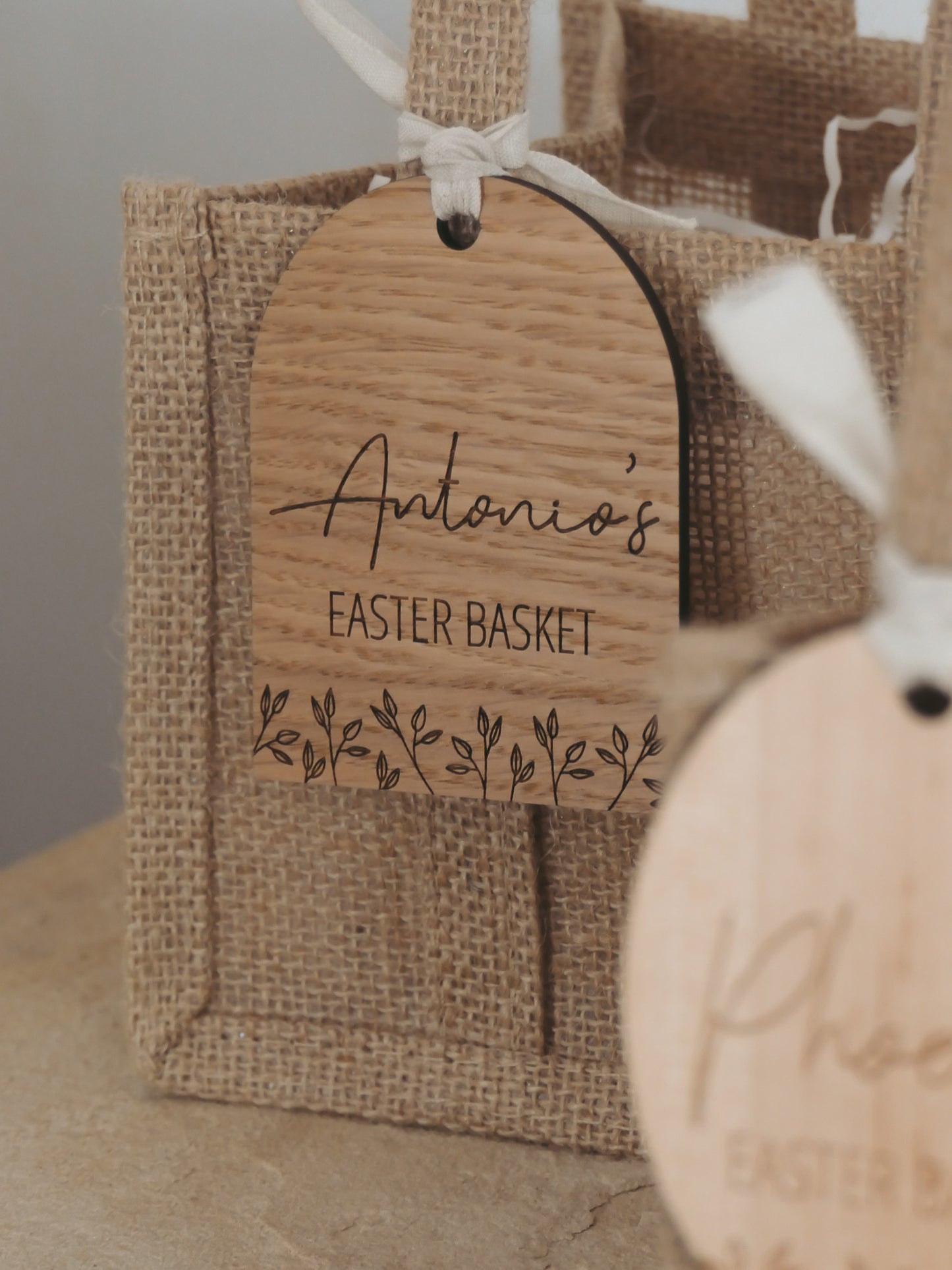 Personalised Easter Basket Tag